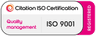 ISO 9001 certified