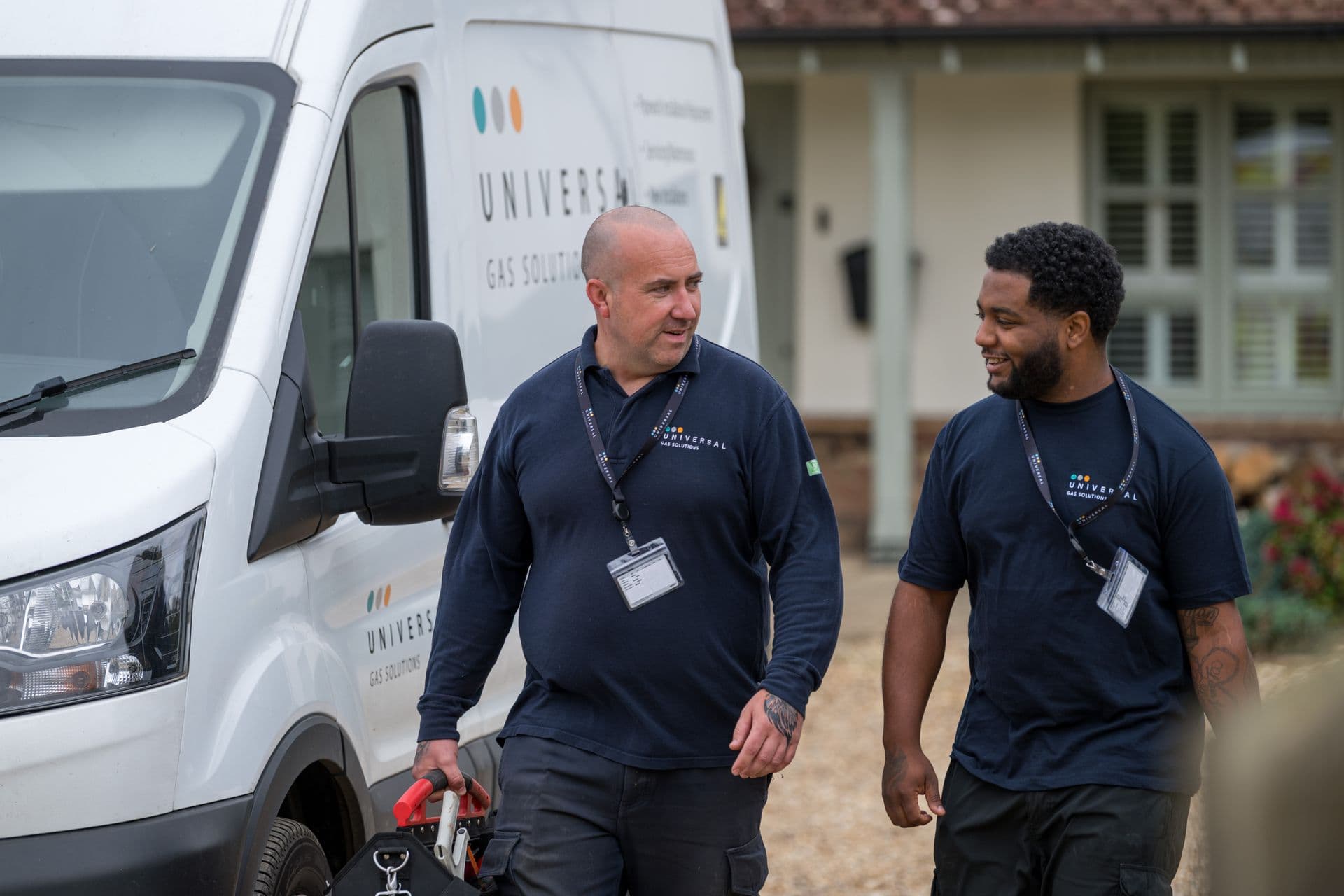 Universal engineers on site